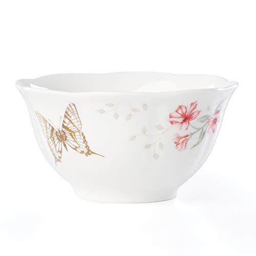 Lenox Butterfly Meadow Gold Swallowtail Bowl, 0.55 Lb, Multi #TOP18