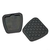 Matériau : fabriqué en caoutchouc haute densité, performance durable et meilleure adhérence sur les pédales de frein et d'embrayage pendant la conduite quotidienne ou les arrêts brusques