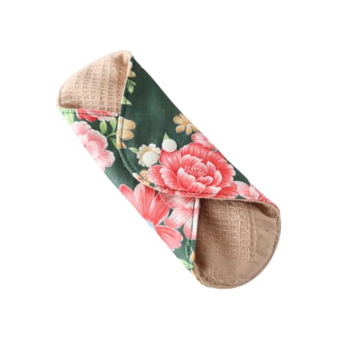 華布(hanafu) 布ナプキン ライナー おりもの オーガニックコットン あたため布 温活 妊活 尿モレ 1枚入り 布ナプ 布ライナー 日本製 Worldシリーズ 【台湾花布柄】