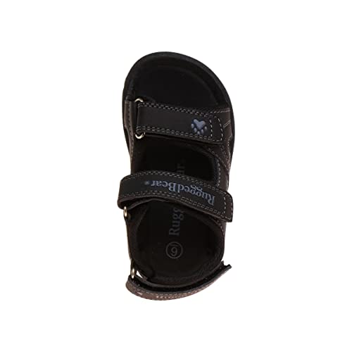 Image of Rugged Bear Kids Boys Girls Open-Toe Outdoor Sport Water Sandals - beach pool slide adjustable strap shoes athletic summer (Toddler /Little Kid /Big Kid)