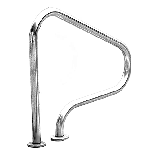 Barandal para escalera de piscina en acero inoxidable