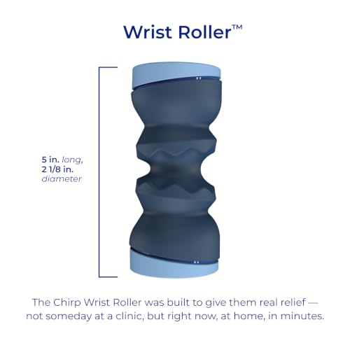 Image of Chirp Wrist Roller & Forearm Strengthener 1lb Weighted Grip Trainer