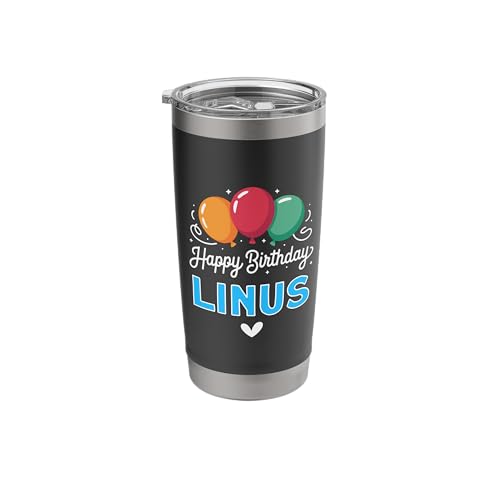 Happy Birthday Linus Stainless Steel Insulated Tumbler