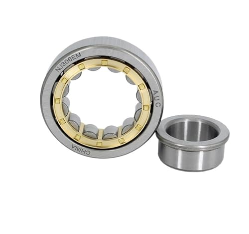 Roulement à rouleaux cylindriques NJ406M 30x90x23mm pour guidage d'arbre - 2