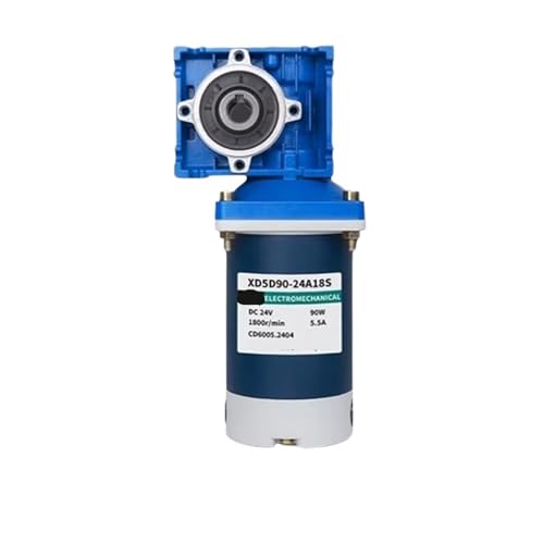 Moteur à engrenages à vis sans fin 12V réglable pour motorisation précise 280rpm