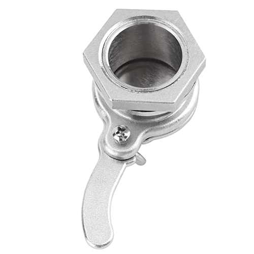 Stainless Steel Honey Tap Valve Gate, Resistant Proof Screws with a Seal, Fits Extractor, Honey, Bottling Pail, Regulate Honey Pour with Monitors