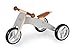 Produktbild Pinolino Mini-Laufdreirad Charlie, aus Holz, 4-fach umbaubar, Sattel 6-fach höhenverstellbar, für Kinder ab 1,5 Jahren, Massiv, grau/natur, 239425