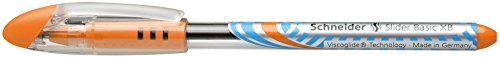Stylo-bille Schneider Slider Basic orange à pointe moyenne - 2