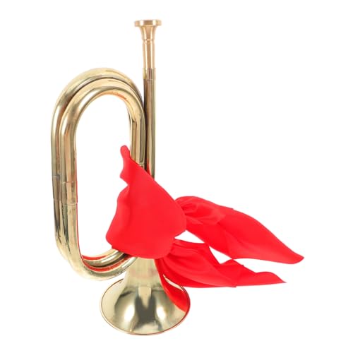 jojofuny ?号?号冲?号 小学校鼓号?用 色??号 赤いスカーフ付き 初心者向けバンドトランペット 音楽演奏用管楽器