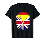 Photo Gallery spagna bandiera britannica - spagna gran bretagna uk zipper maglietta Photo Gallery spagna bandiera britannica - spagna gran bretagna uk zipper maglietta