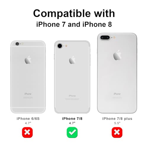Coque iPhone 7/8/SE motif poisson d'été bleu étui esthétique aux finitions précises