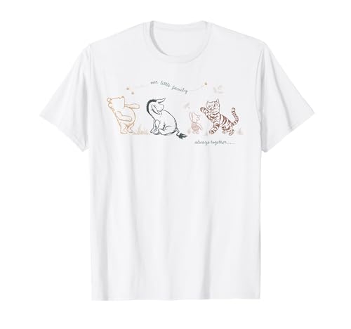 Disney Winnie the Pooh Our Little Family Always Together T-Shirt