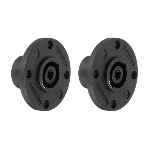 MECCANIXITY 2 piezas conector hembra XLR panel miniatura 1