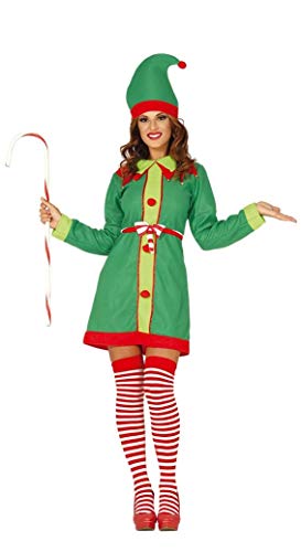 GUIRMA Disfraz de Duende Elfo Mujer Duende