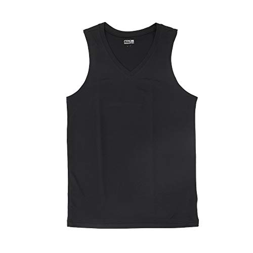 ピージー DPMs好通気Vネックインナー 751PG9ES6726 BLK.
