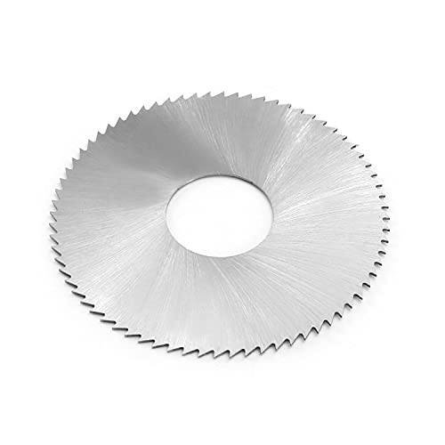 Utoolmart HSS Saw Blade Discs 50mm OD 0.5mm Thickness 72 Tooth Circular Slitting Saw Cutting Tool for Wood Metal Plastic