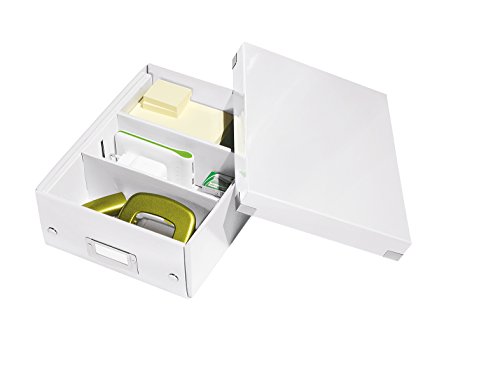Boîte à compartiments Click et Store A4 Leitz petit format de rangement pour maison et bureau - 4