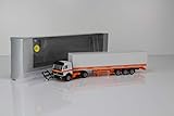 herpa spedition menn 1a herpa MB SK 88 Planensattelzug Spedition Weser Salzgitter /H9114