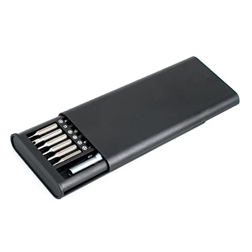 Milageto Kit de chave de fenda multifuncional, ferramenta manual 25 em 1 com caixa de armazenamento