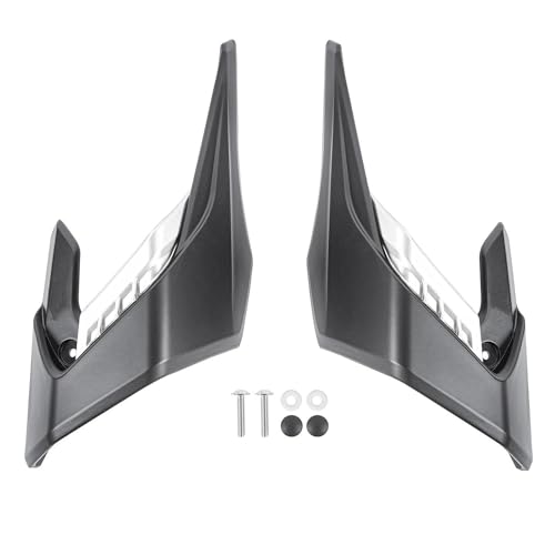 Capot d'ailes avant pour CB650R en argent | Spoiler latéral au design premium