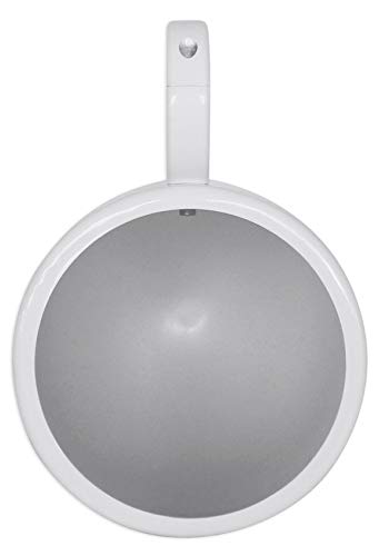 Image of Rockville MAC90W 8 in Aluminum Wakeboard Tower Speaker Pod Enclosures, Marine Grade, White Finish, for Boat Audio Systems, 2-piece