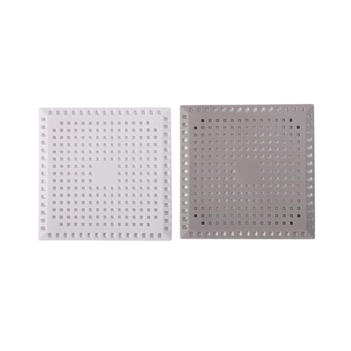 (2 Pack) Silicone Drain Protectors with Sucker, 15cm Hair Catcher