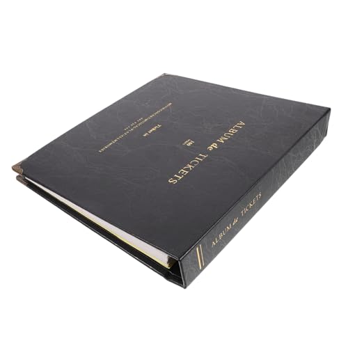 HOMSFOU Álbum Para Guardar Entradas y Fotos Sueltas Organizador Portátil Para Viajes y Eventos Familiares Libro Resistente y Duradero De Papel