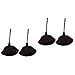 KALLORY 4 Pcs Duster Desktop Sweeper Mini Dusting Wand Bed Broom Wizard Broom Computer Extension Pole Desk Broom Housewarming Broom Table Brush Fiber Ceiling Fan Chicken Office