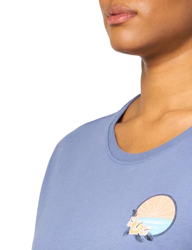 Image of Roxy Womens Boyfriend Crew T-Shirt, Casual Relaxed Fit Crew Neck Tee Short Sleeve Cotton Basic Shirt Everyday Comfort