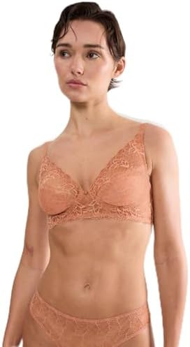 Triumph Women's O-Light Paonette T N Bra, Rust, 95F