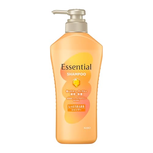 エッセンシャル しっとりまとまる シャンプー ポンプ 450ml