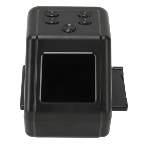 Image of Digital Film & Slide Scanner, Converts 135, 110, 126KPK and Super 8mm Film /Slides /Negatives to 12MP JPG Digital JPG Photos, Film Negative Scanner with 2inch LCD Screen