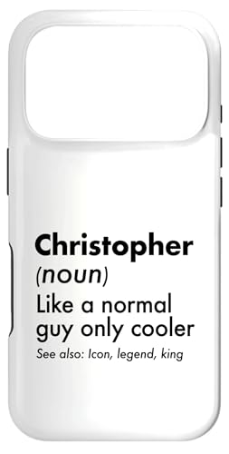 Christopher Like A Normal Guy Only Cooler ���W�F���h �L���O �t�@�[�X�g �X�}�z�P�[�X iPhone 17 Pro �p