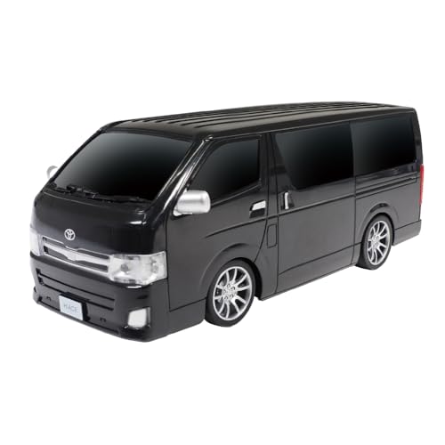 RCトヨタハイエース ラジコン トヨタ ハイエース おもちゃ 玩具 車 (ブラック)