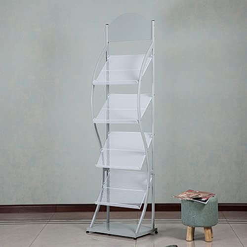Présentoir à magazines compact pour organiser vos brochures et catalogues sans perdre de place