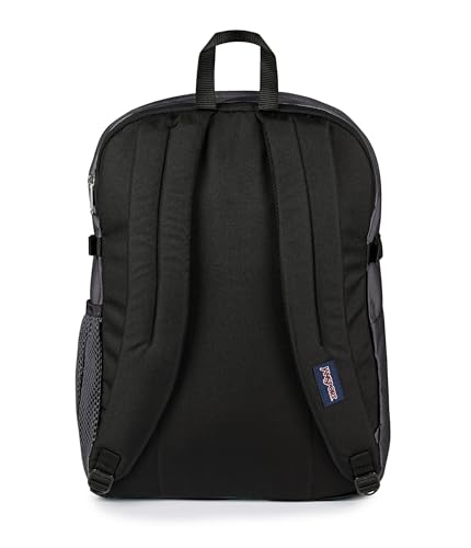 Image of JanSport Main Campus Backpack - Travel or Work backpack w 15-Inch Laptop Sleeve and Dual Water Bottle Pockets, Smokey Grit