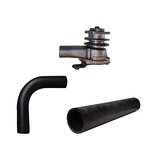 RAParts New Aftermarket Water Pump Kit with Radiator Hoses Fits Ford 8N 9N 2N Front Mount Distributor