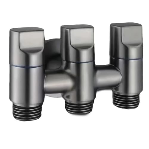Robinet d'angle à trois voies pour stopper les fuites d'évier