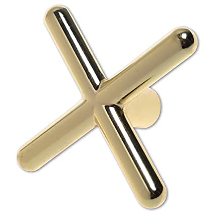 Billiard Snooker Table Rest Head || Professional Snooker Table Stick Rest Head Cross, Billiard Pool Cue Solid Brass Screw-on Cross Rest Head