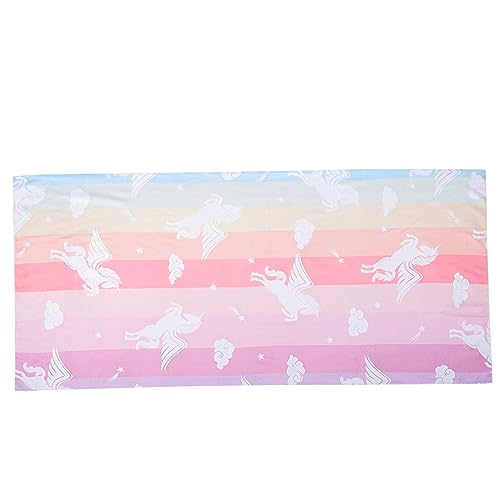 Anneome Mikrofaser Strandtuch Einhorn Schnelltrocknend Sandresistent Leichtes Badetuch Damen Erwachsene Reisedecke Sommerliches Beach Blanket