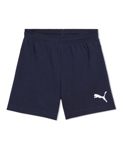 Image of Puma Boys' teamRISE Junior Knitted Shorts | Comfortable and Sweat Proof Polyester Football Shorts | Lightweight and Breathable Training Shorts for Kids & Teen Athletes