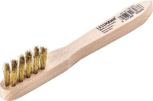 Lessmann 125211EZ Brosse pour bougie d'allumage - En laiton Multicolore