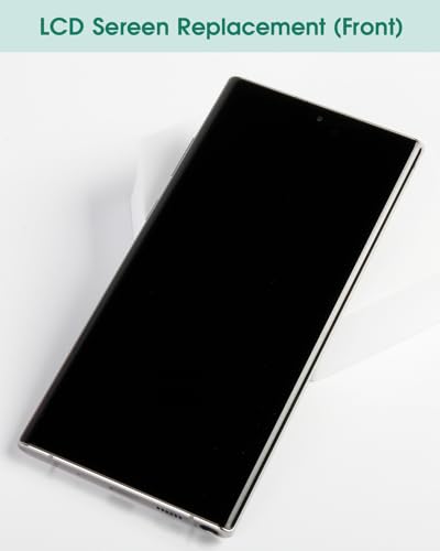OLED for Samsung Note 10 Plus Screen Replacement for Samsung Galaxy Note 10 Plus 4g/5g LCD Screen for Galaxy SM-N975 SM-N976 LCD Touch Screen Digitizer Assembly Repair Kits with Frame (Silver)