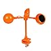 Produktbild KJHG 2 pc Neues windbetriebenes reflektierendes vogelabweisendes 360-Grad-Windkraft-Gartenwerkzeug,Orange