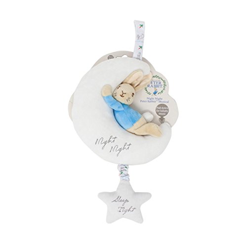 Beatrix Potter Nuit Nuit Musical Peter Lapin Jouet - Blanc, One Size
