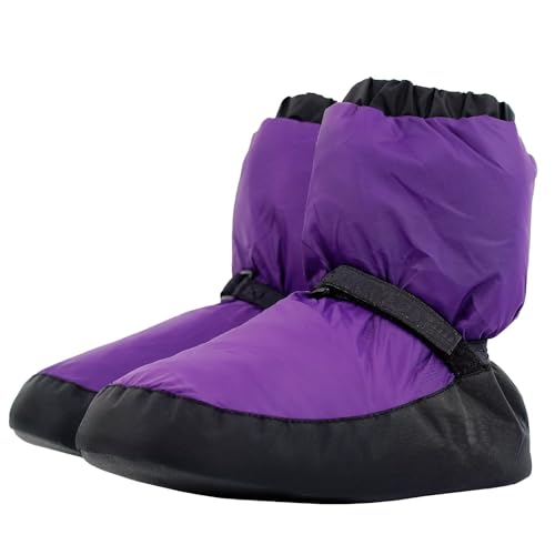 s.lemon Ballet Warm Up Boot,Niños Adulto Botas Calentadoras Ballet Violeta S