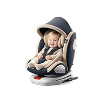 Amazon | チャイルドシート 360度 回転式 ISOFIX対応 成長に合わせて