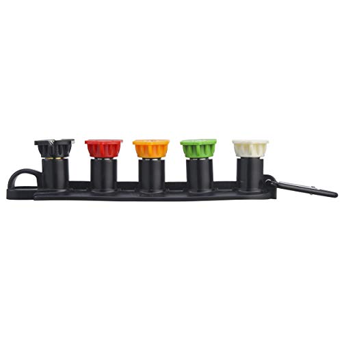 Tool Daily Pressure Washer Spray Nozzle Tips with Nozzle Holder, 1/4 Inch Quick Connect - Image 3