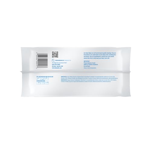 Image of WIPESPLUS Baby Wipes Fragrance Free for Babies and Kids, 80 Count