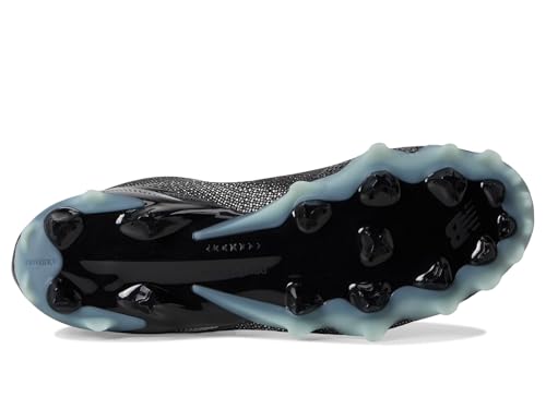 New Balance Men's FreezeLX V5 Lacrosse Shoe, Black/White, 8 M